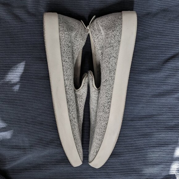 Allbirds Merino Wool Gray Slip-on Loafers Men's Size 10 EUR 42 - Picture 5 of 10